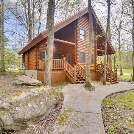 Lovely Gatlinburg Cabin With Private Hot Tub! Exterior photo